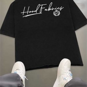 Hood Fabrics Logo Oversized