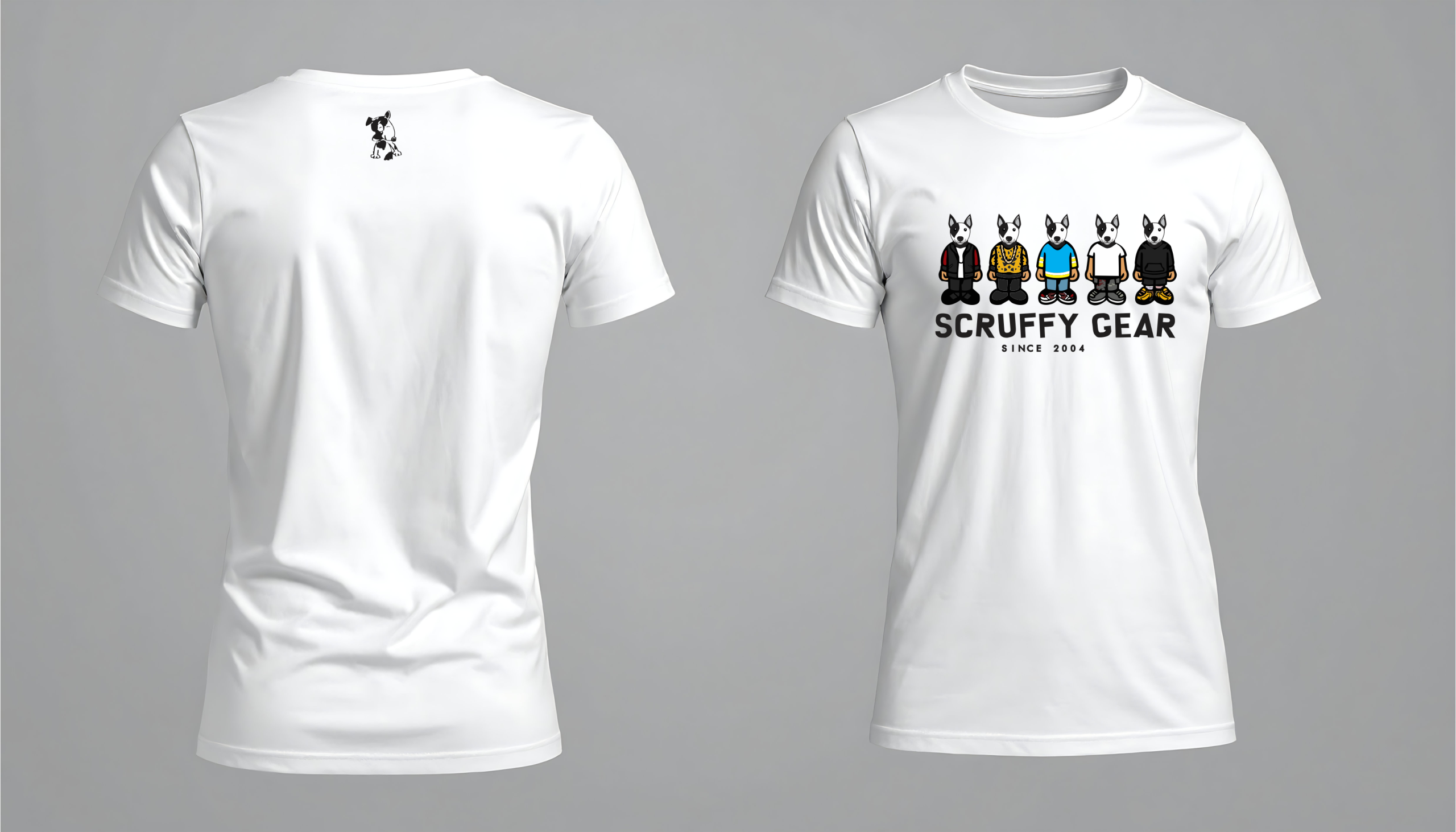 Scruffy Evolution T-shirt - Image 2