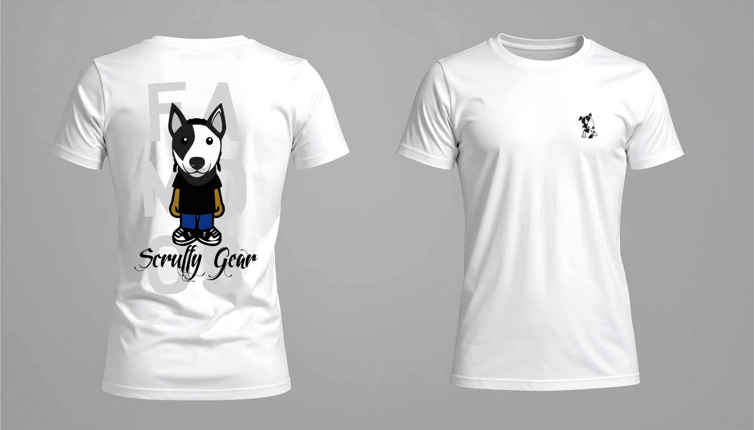 Scruffy Famous T-shirt - Image 2