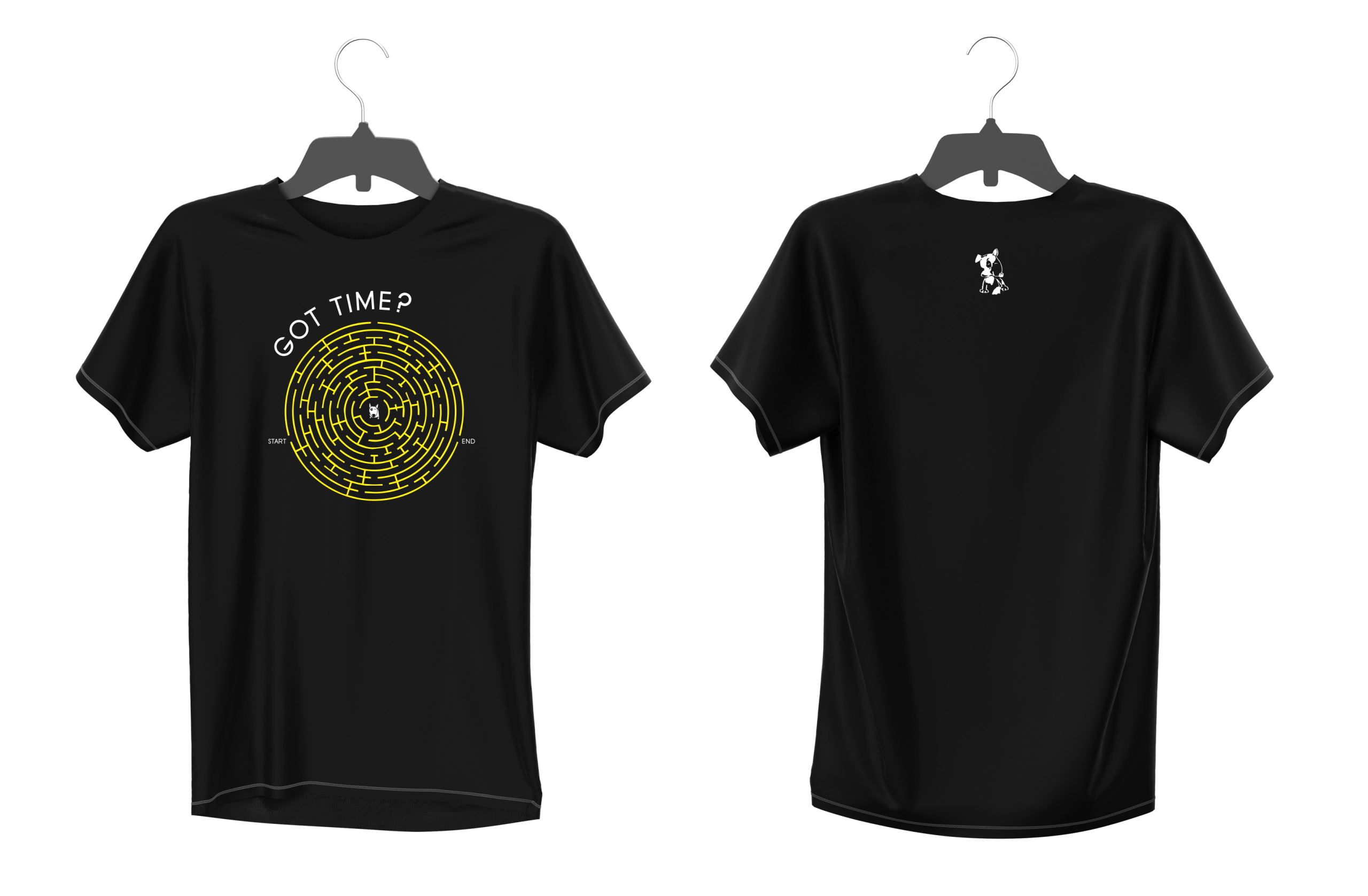 Scruffy Got Time T-shirt - Image 2