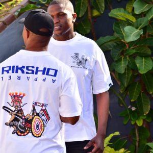 Riksho Over size crew neck t-shirt