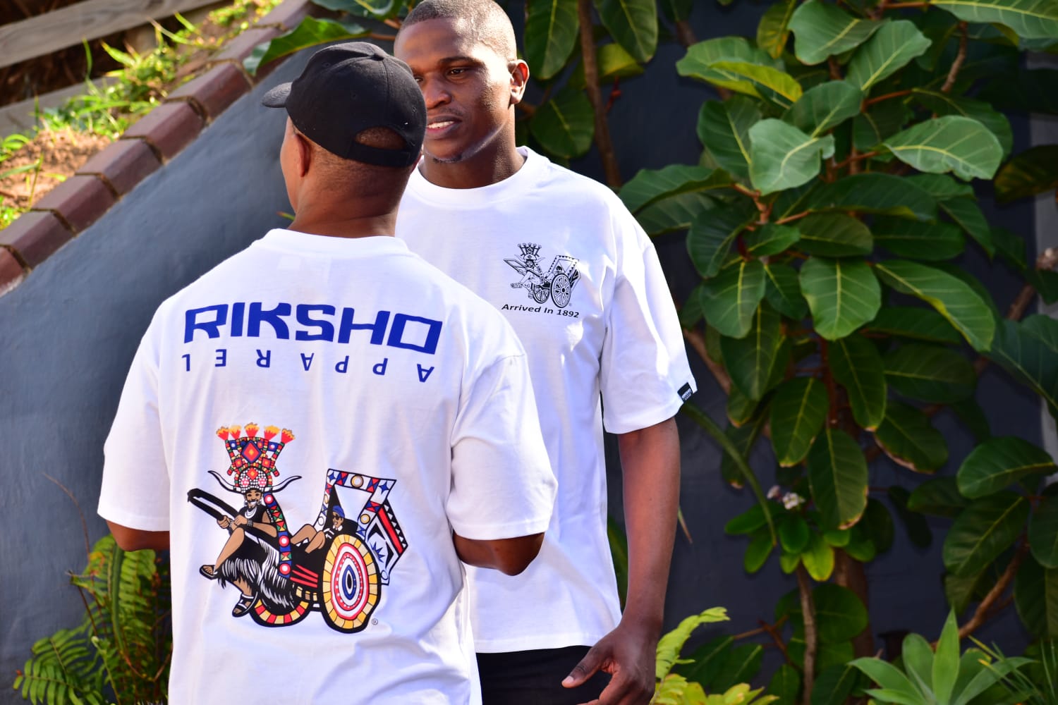 Riksho Over size crew neck t-shirt